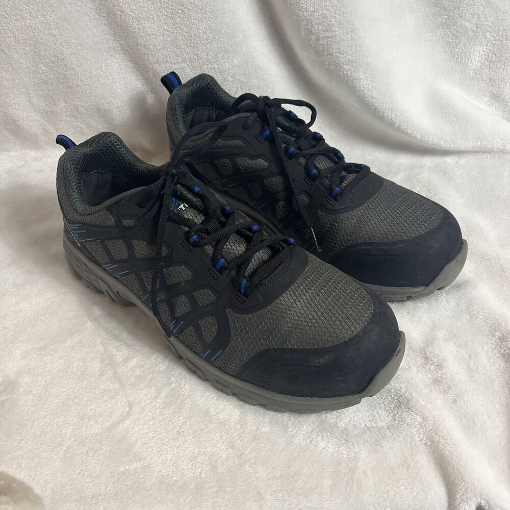 Nautilus Men’s Stratus Black Blue Safety Shoes Size 13 N1901